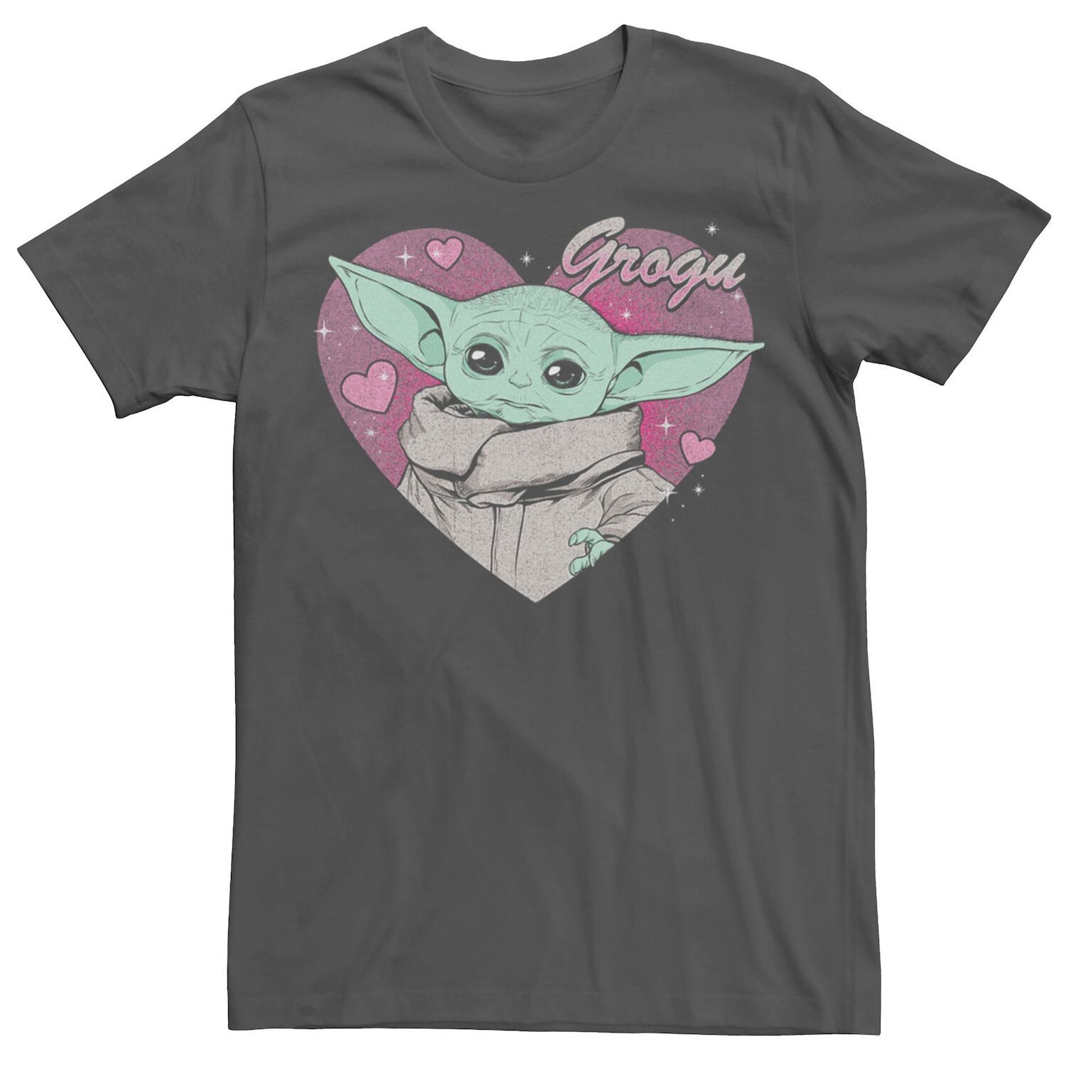 Мужская футболка Star Wars: The Mandalorian Grogu Pink Hearts ко Дню святого Валентина Licensed Character
Мужская футболка Star Wars: The Mandalorian Grogu Pink Hearts ко Дню святого Валентина Licensed Character