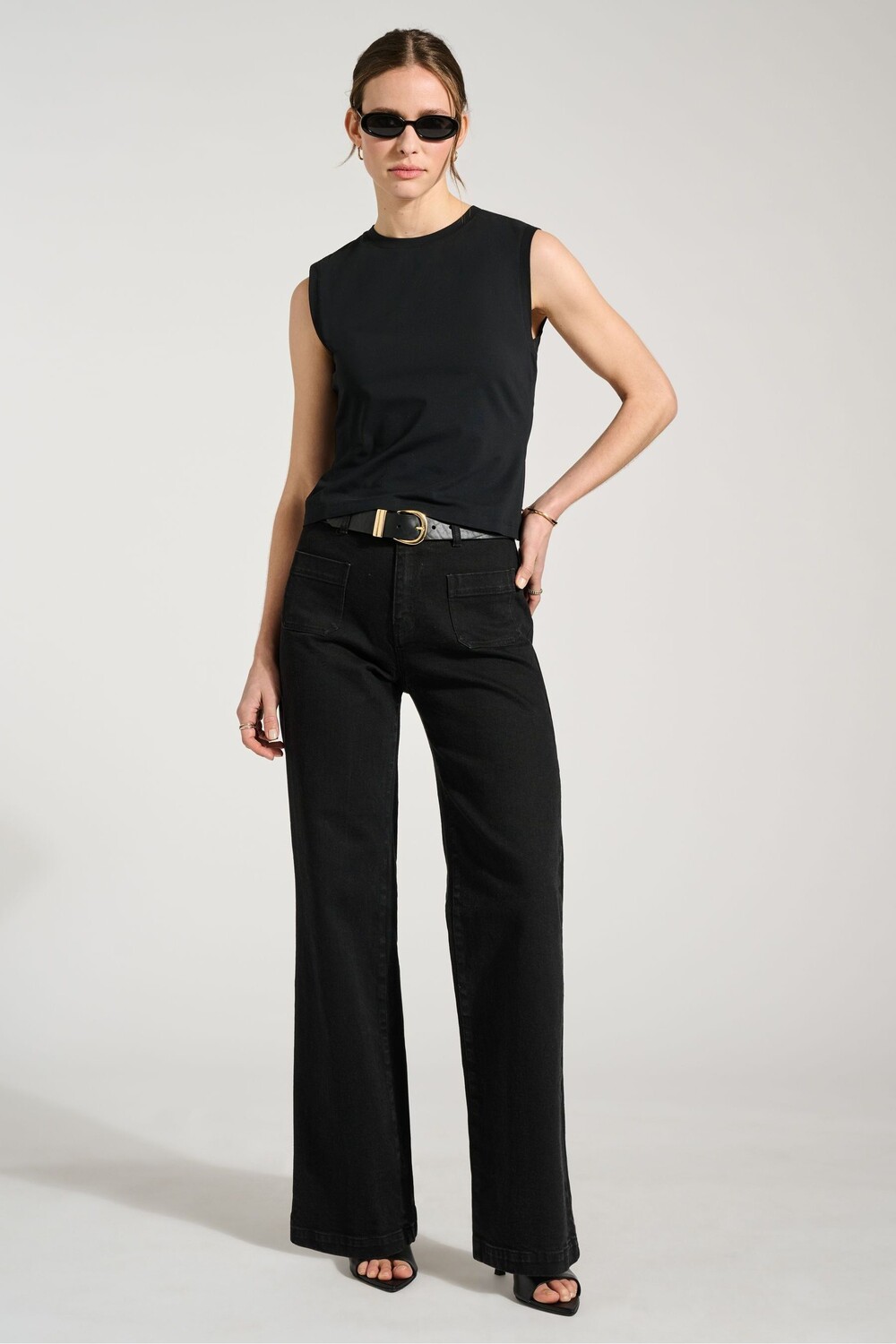 Джинсы lou из натурального хлопка Baukjen, черный
Джинсы lou из натурального хлопка Baukjen, черный