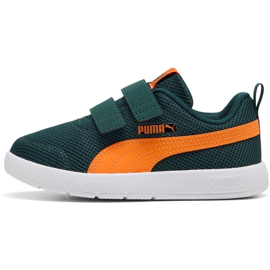 Кроссовки Puma Courtflex V3 Mesh PS, зеленые, детские
Кроссовки Puma Courtflex V3 Mesh PS, зеленые, детские