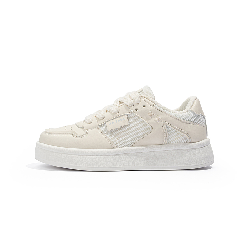 Нескользящие, износостойкие, дышащие низкие детские кроссовки для повседневной носки Babaya, белый 
Нескользящие, износостойкие, дышащие низкие детские кроссовки для повседневной носки Babaya, белый