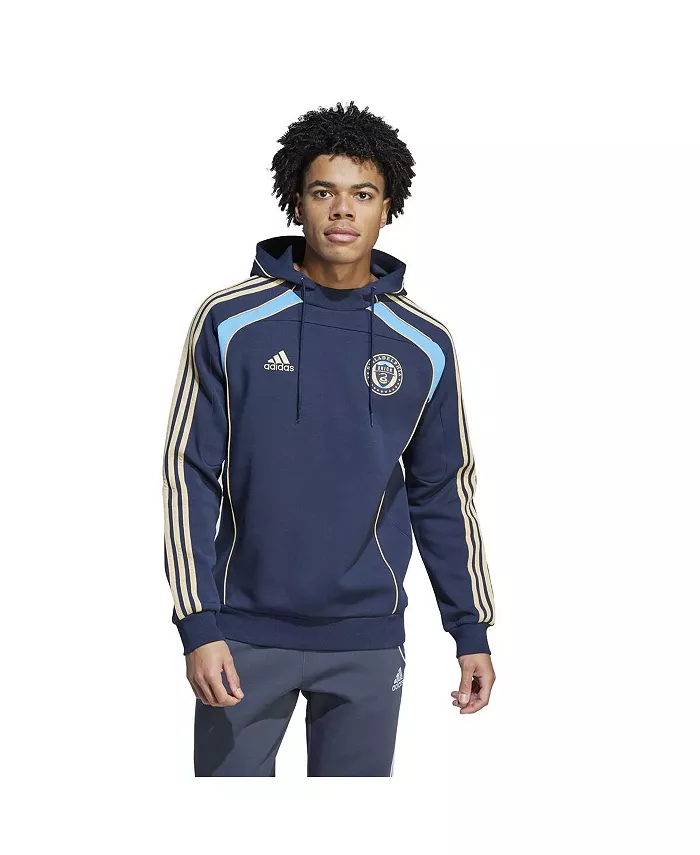 Мужская синяя толстовка с капюшоном Philadelphia Union 2025 Travel Pullover Hoodie adidas
Мужская синяя толстовка с капюшоном Philadelphia Union 2025 Travel Pullover Hoodie adidas