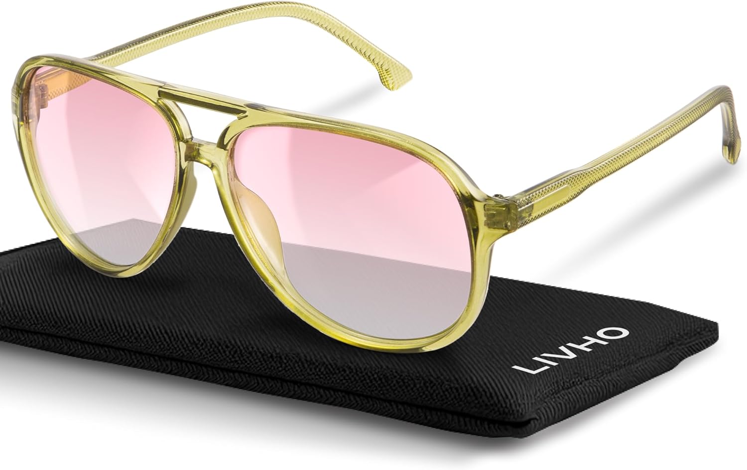 livho Модные поляризованные солнцезащитные очки-авиаторы для женщин и мужчин, ретро-солнцезащитные очки для женщин и мужчин 2025, большие солнцезащитные очки с защитой от УФ-излучения, Gold/Pink
livho Модные поляризованные солнцезащитные очки-авиаторы для женщин и мужчин, ретро-солнцезащитные очки для женщин и мужчин 2025, большие солнцезащитные очки с защитой от УФ-излучения, Gold/Pink
