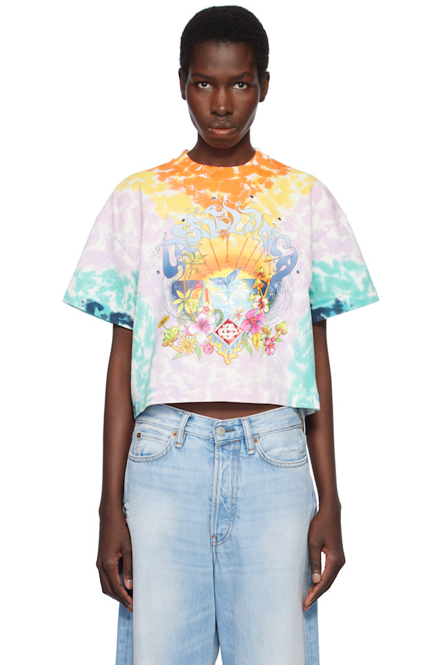 Футболка с принтом тай-дай "Surf trip" Casablanca, мультиколор
Футболка с принтом тай-дай "Surf trip" Casablanca, мультиколор