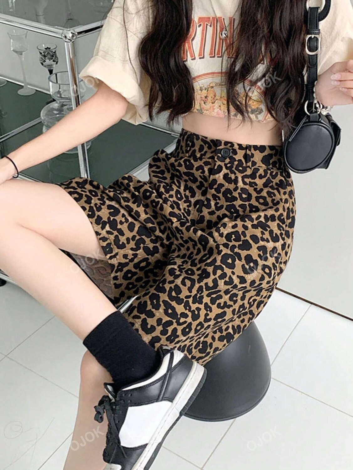 Женские летние повседневные шорты с леопардовым принтом, хаки
Женские летние повседневные шорты с леопардовым принтом, хаки