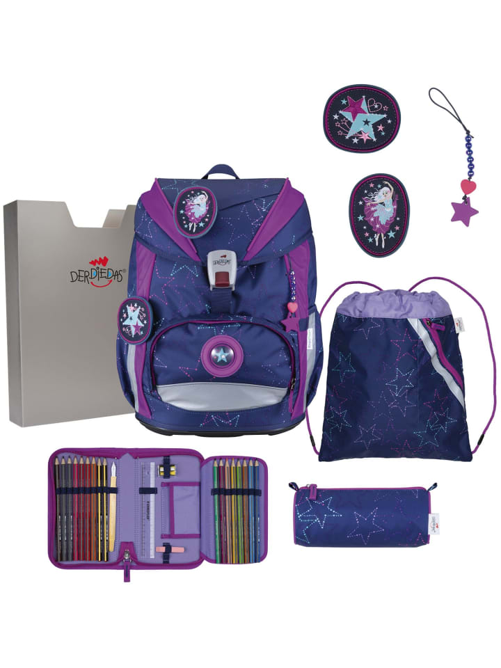 Derdiedas 5-предметный школьный рюкзак ErgoFlex Light LED Dancing Star фиолетового цвета
Derdiedas 5-предметный школьный рюкзак ErgoFlex Light LED Dancing Star фиолетового цвета