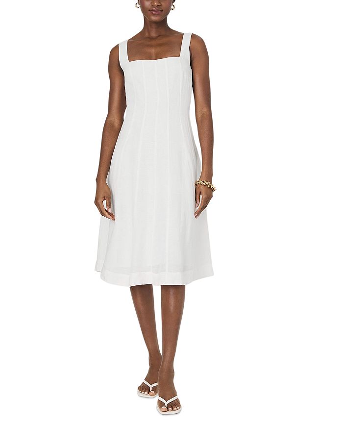 Платье миди с квадратным вырезом Birdie FRENCH CONNECTION, белый
Платье миди с квадратным вырезом Birdie FRENCH CONNECTION, белый