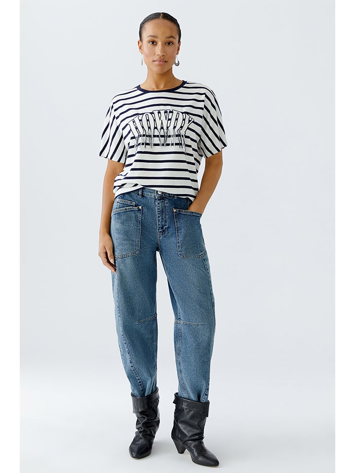 Oui Футболка бело-синего цвета, Синий, Oui Футболка бело-синего цвета
Oui Футболка бело-синего цвета, Синий, Oui Футболка бело-синего цвета