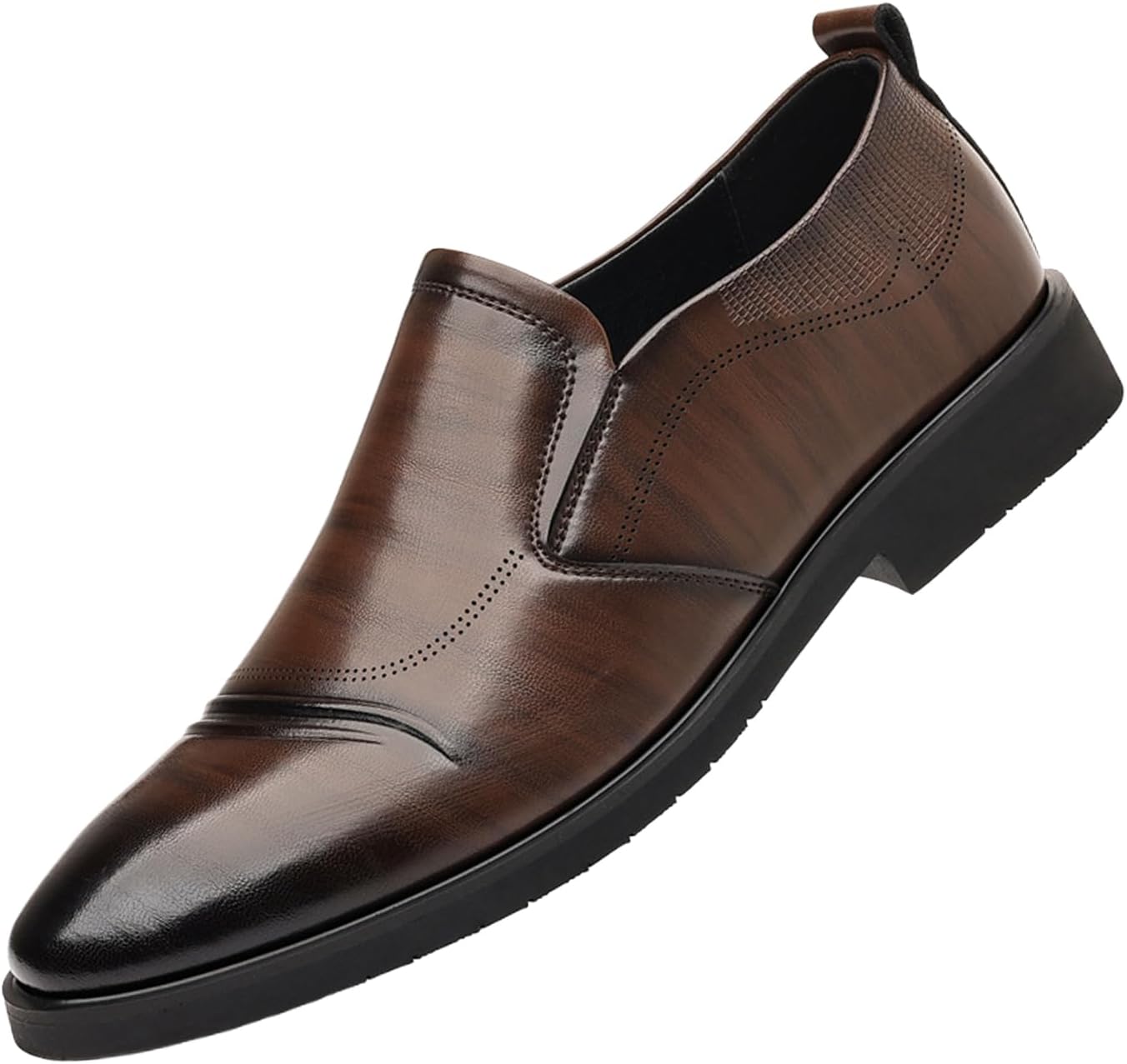 Мужские кожаные туфли с отделкой на носке NXNBHSL, лоферы с удобным легким массивным каблуком, без шнурков, формальные туфли Penny для повседневного и делового стиля, коричневый
Мужские кожаные туфли с отделкой на носке NXNBHSL, лоферы с удобным легким массивным каблуком, без шнурков, формальные туфли Penny для повседневного и делового стиля, коричневый