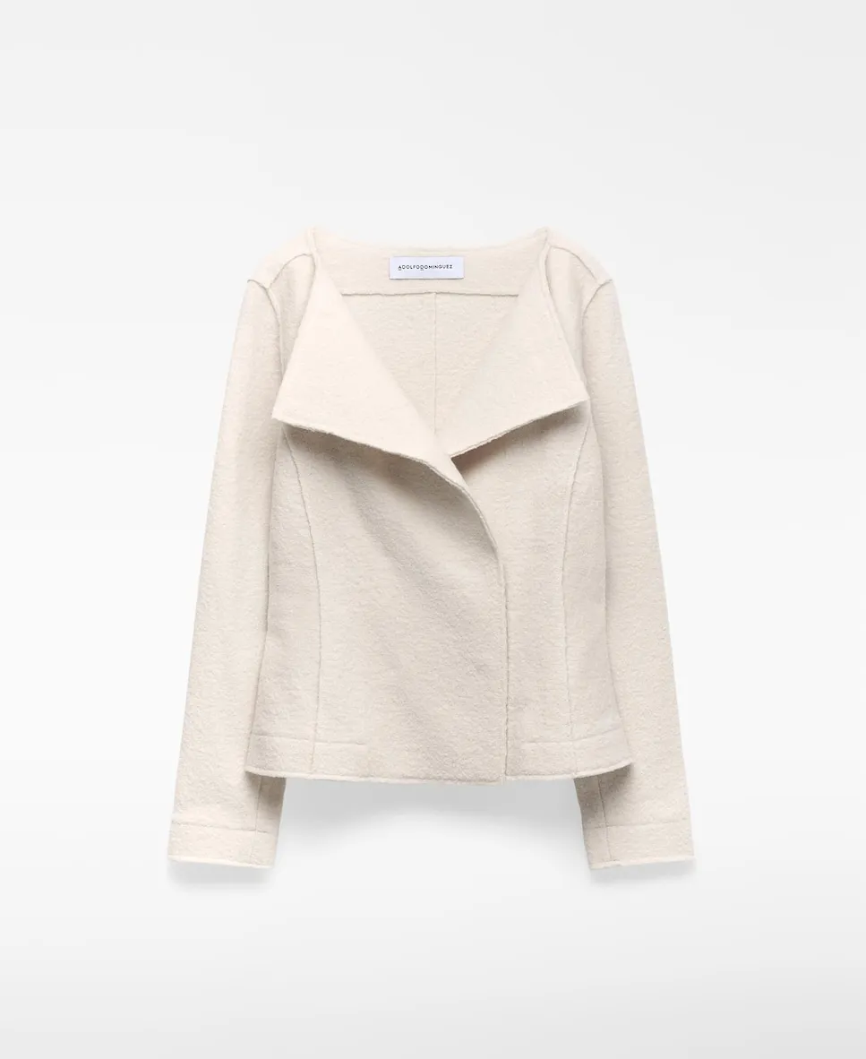 Женская приталенная куртка из шерсти мериноса Adolfo Dominguez, светло-бежевый
Женская приталенная куртка из шерсти мериноса Adolfo Dominguez, светло-бежевый