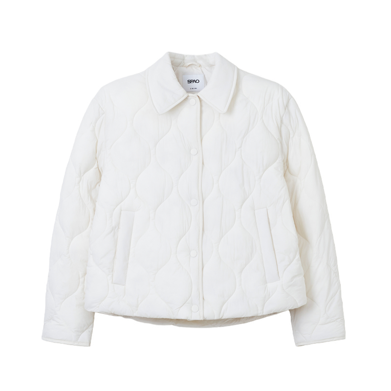 Пуховик Women's Lapel Moderate Others SPAO, белый
Пуховик Women's Lapel Moderate Others SPAO, белый