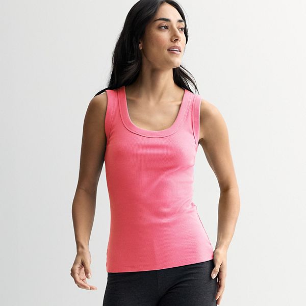 Женский рифленый топ с круглым вырезом Sonoma Goods For Life, Pink Lipstick
Женский рифленый топ с круглым вырезом Sonoma Goods For Life, Pink Lipstick