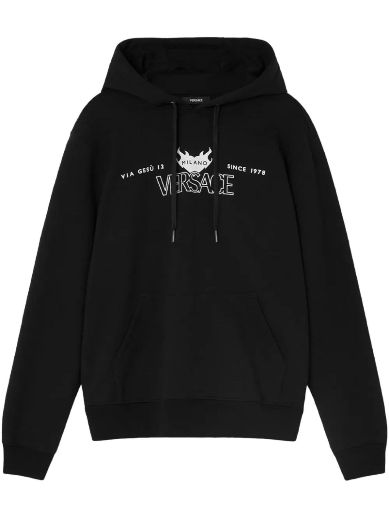 Толстовка с логотипом Versace, черный
Толстовка с логотипом Versace, черный