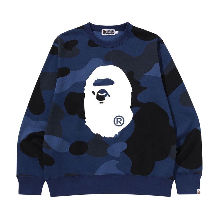 Толстовка BAPE Mega Color Camo Big Ape Head Crewneck Sweatshirt 'Navy'
Толстовка BAPE Mega Color Camo Big Ape Head Crewneck Sweatshirt 'Navy'