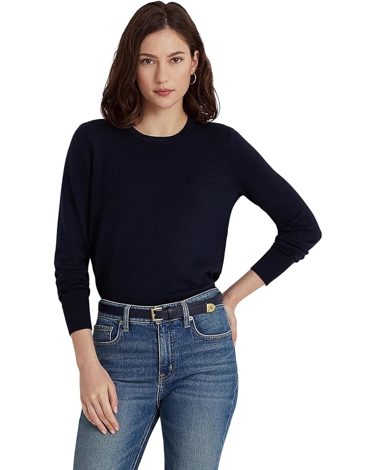 Свитер LAUREN Ralph Lauren Cotton-Blend, цвет Lauren Navy
Свитер LAUREN Ralph Lauren Cotton-Blend, цвет Lauren Navy