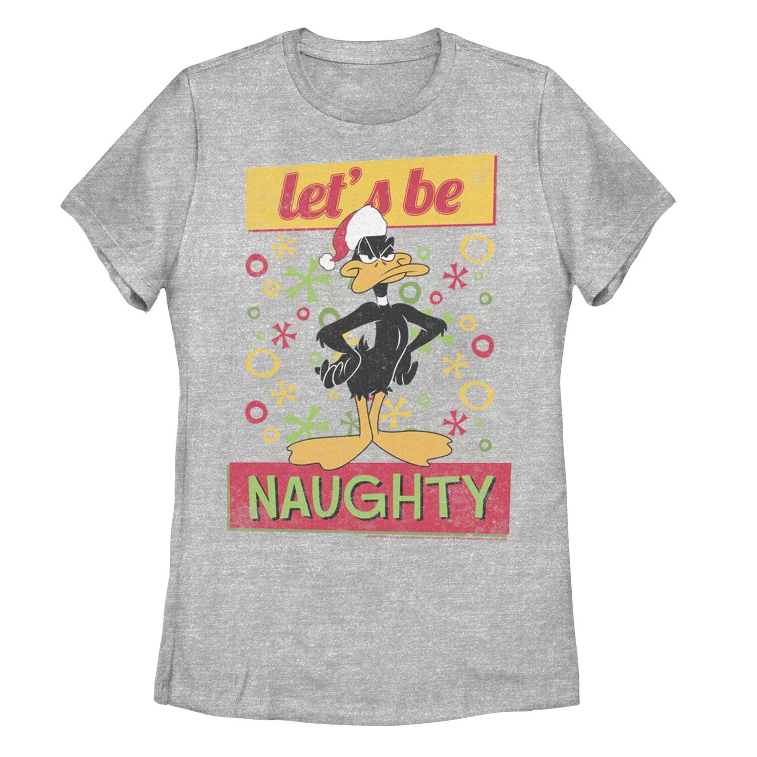 Рождественская футболка Looney Tunes для юниоров с надписью «Let's Be Naughty» Даффи Дак Licensed Character
Рождественская футболка Looney Tunes для юниоров с надписью «Let's Be Naughty» Даффи Дак Licensed Character