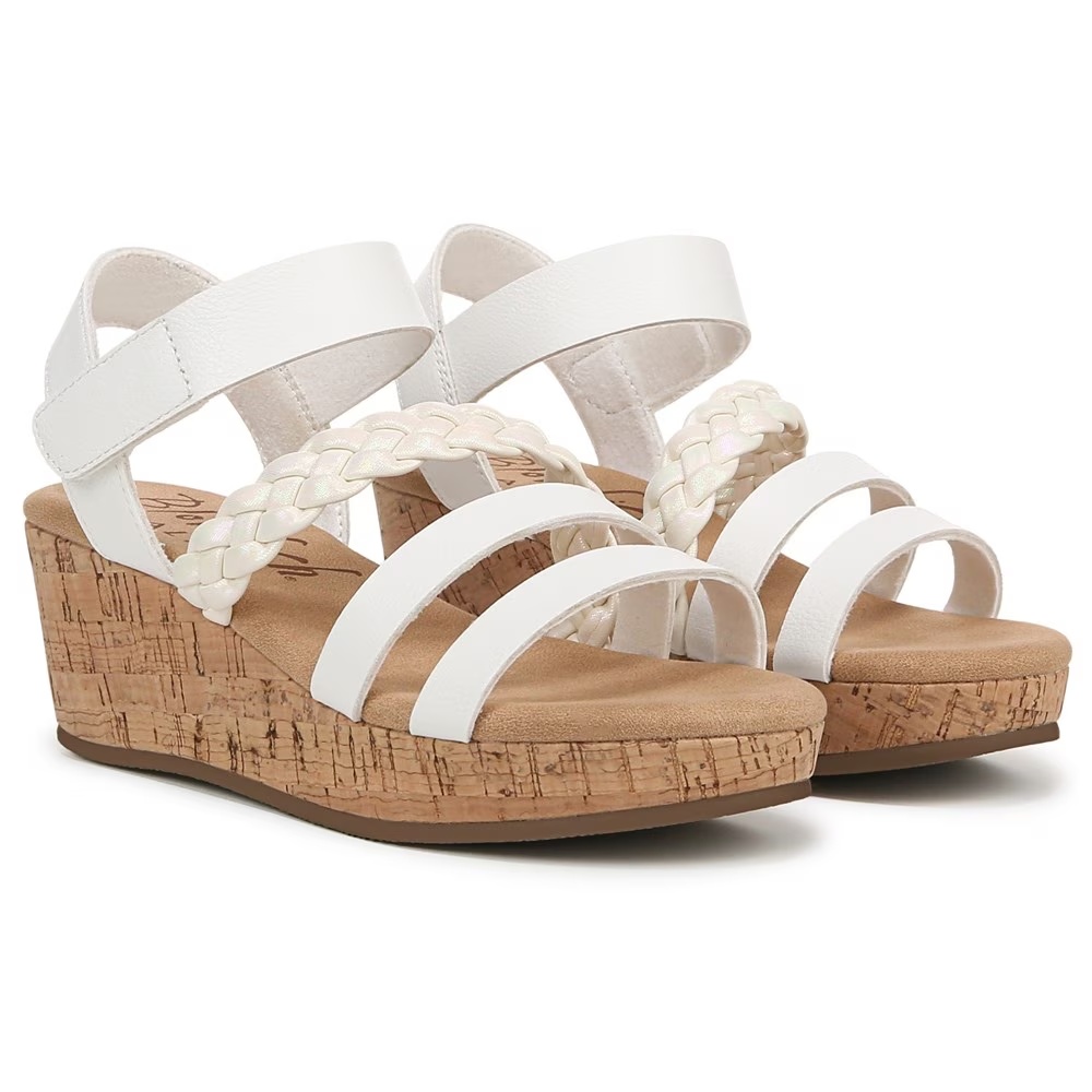 Детская сандалия на танкетке Blowfish Malibu lovely-k для маленьких/больших детей, white faux leather
Детская сандалия на танкетке Blowfish Malibu lovely-k для маленьких/больших детей, white faux leather