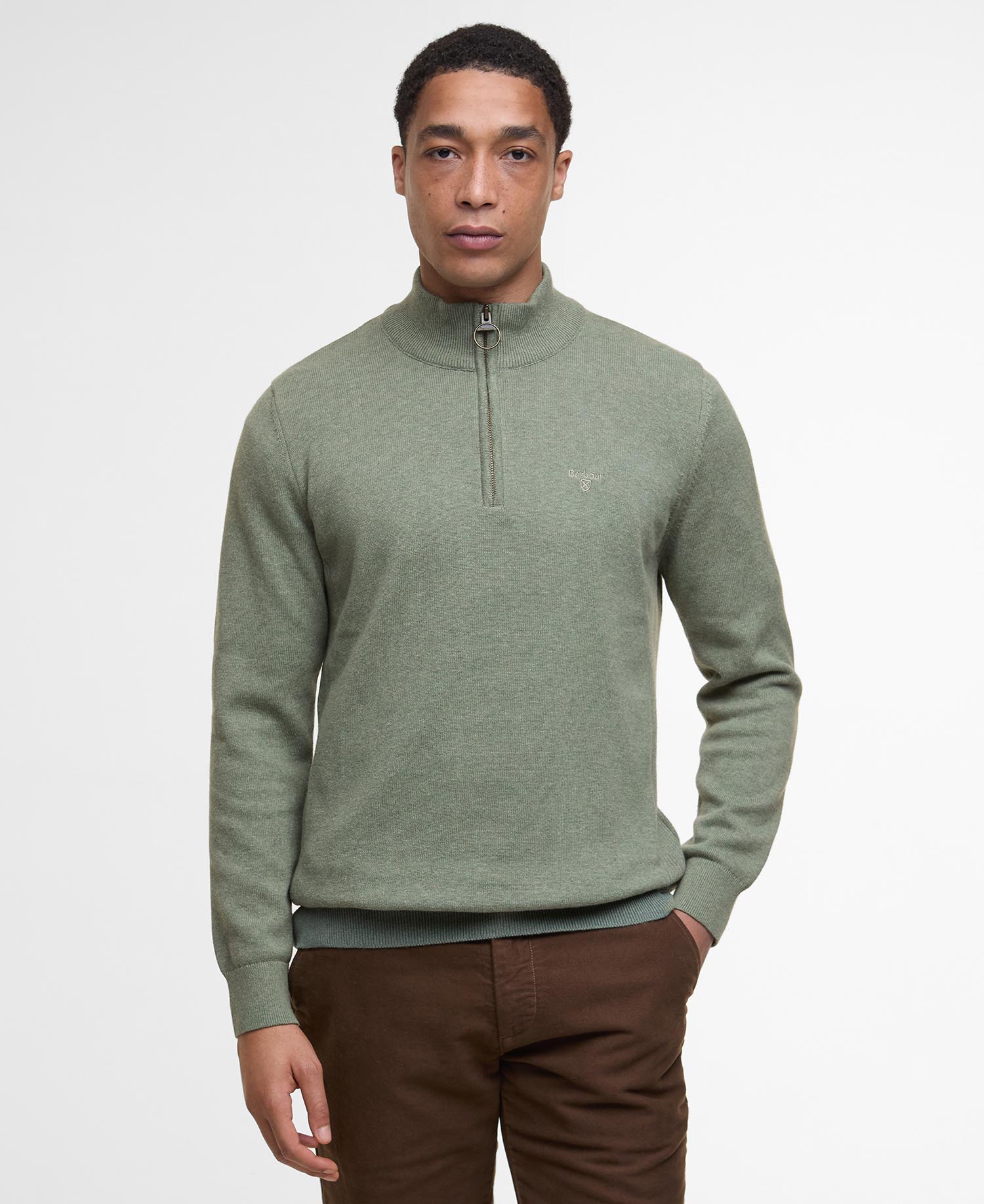 Джемпер Barbour Cotton Half-Zip, Thyme
Джемпер Barbour Cotton Half-Zip, Thyme