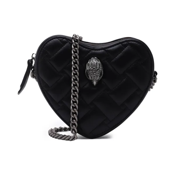 Кожаная сумка-мессенджер 690-kensington heart Kurt Geiger, черный
Кожаная сумка-мессенджер 690-kensington heart Kurt Geiger, черный