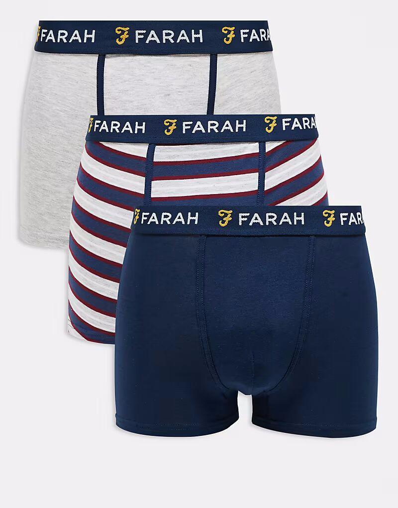 Farah 3 упаковки боксеров Keddon в мульти
Farah 3 упаковки боксеров Keddon в мульти