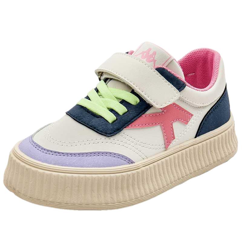 Нескользящие износостойкие низкие детские туфли для скейтбординга Kappa, бежевый/розовый/красный
Нескользящие износостойкие низкие детские туфли для скейтбординга Kappa, бежевый/розовый/красный