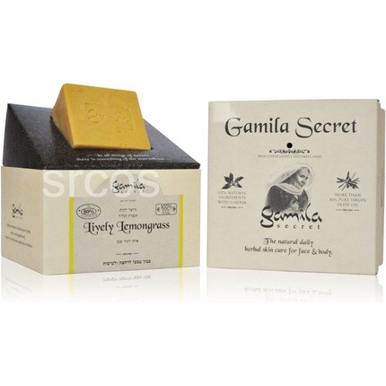 Мыло Lively Lemongrass 115 г, 4 унции — балансировка жирной кожи, Gamila Secret
Мыло Lively Lemongrass 115 г, 4 унции — балансировка жирной кожи, Gamila Secret