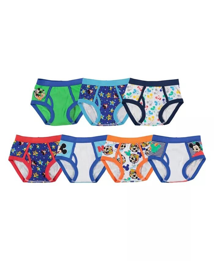 Комплект нижнего белья для малышей Микки, 7 шт Disney, мультиколор
Комплект нижнего белья для малышей Микки, 7 шт Disney, мультиколор