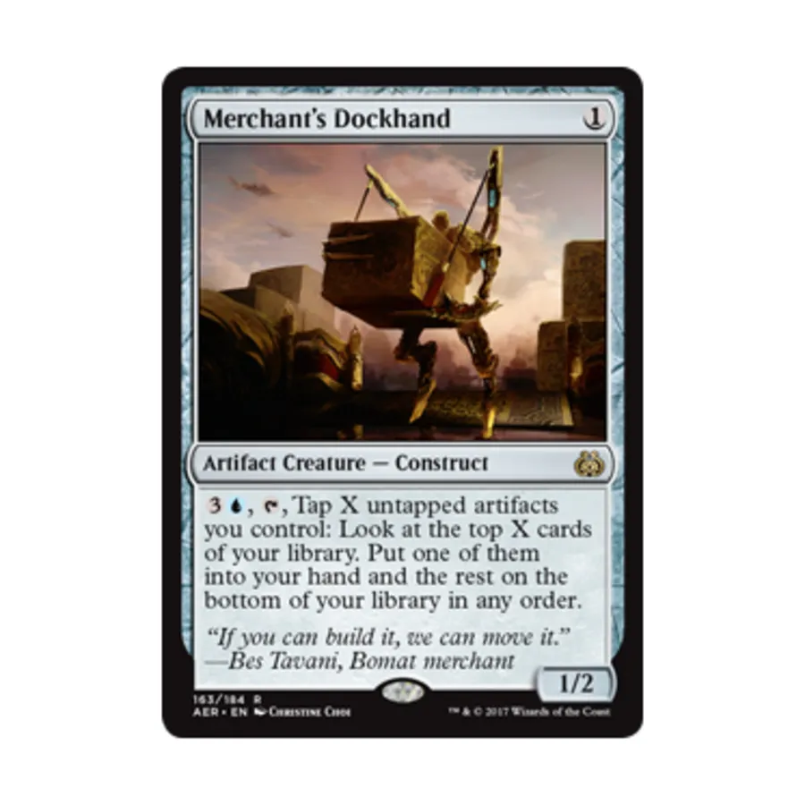 CCG Портовый торговец (клавиша R), MTG - Aether Revolt
CCG Портовый торговец (клавиша R), MTG - Aether Revolt