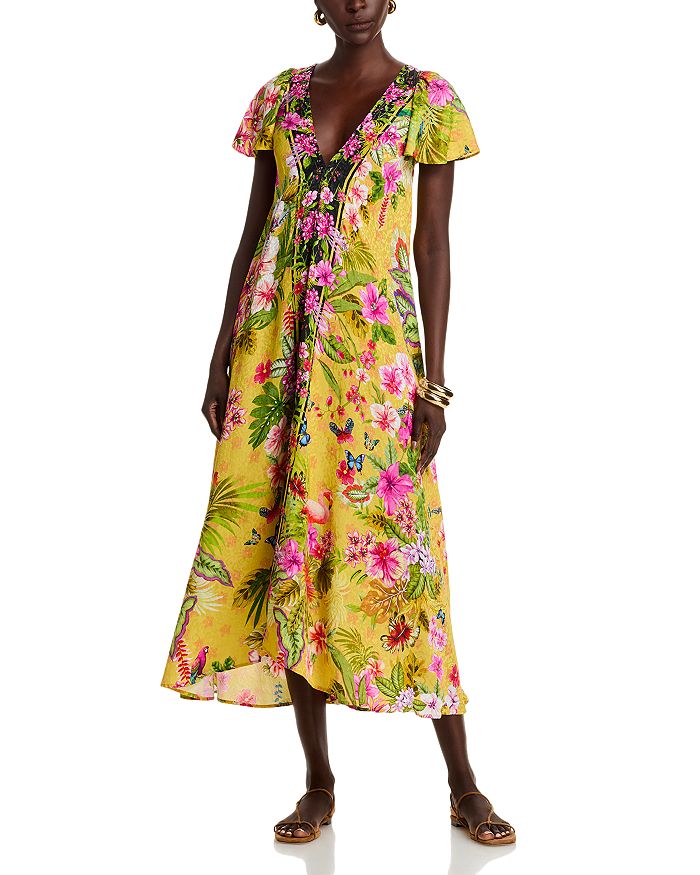 Платье Eva с рукавами-фонариками Johnny Was, мультиколор
Платье Eva с рукавами-фонариками Johnny Was, мультиколор