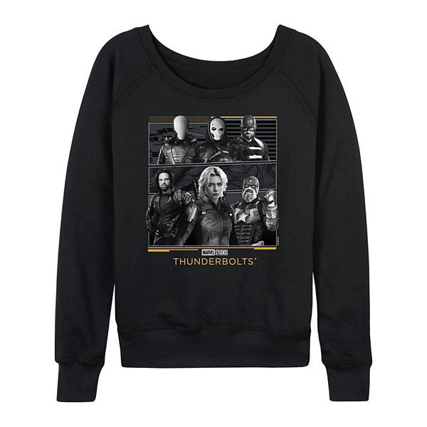 Женская футболка с длинным рукавом thunderbolts group черно-белая french terry Marvel, Черный, Женская футболка с длинным рукавом thunderbolts group черно-белая french terry Marvel
Женская футболка с длинным рукавом thunderbolts group черно-белая french terry Marvel, Черный, Женская футболка с длинным рукавом thunderbolts group черно-белая french terry Marvel