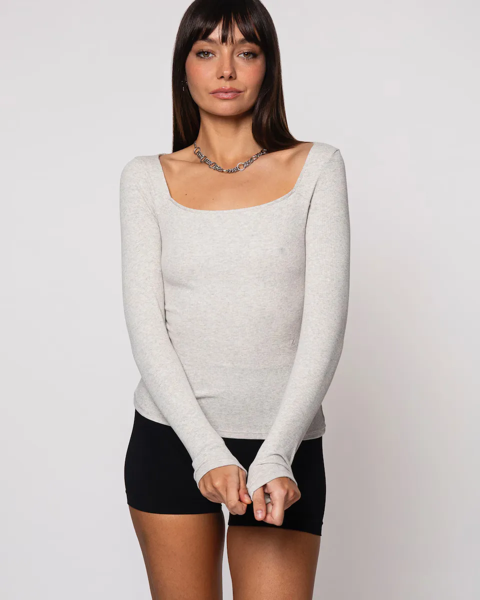 Женская спортивная футболка с длинными рукавами из органического хлопка Believe Athletics, светло-серый
Женская спортивная футболка с длинными рукавами из органического хлопка Believe Athletics, светло-серый