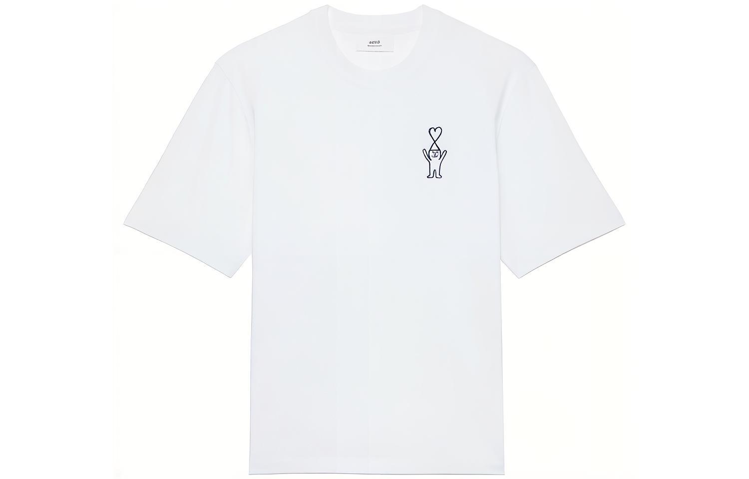 Футболка унисекс белая AMIPARIS
Футболка унисекс белая AMIPARIS