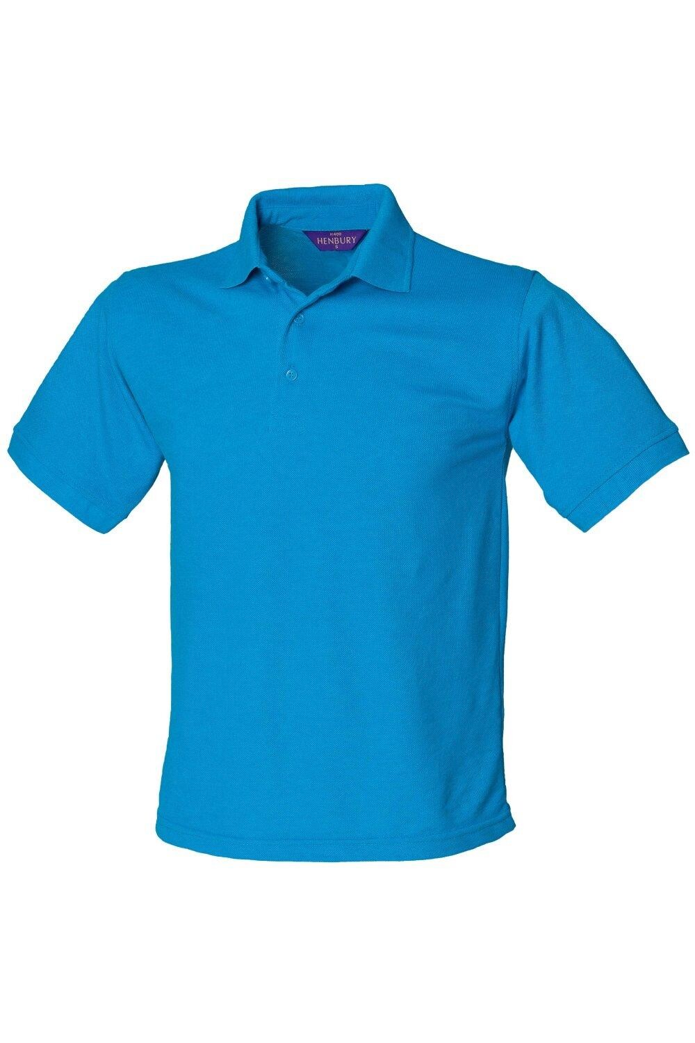 Рубашка поло из пике 65 35 с короткими рукавами Henbury, синий
Рубашка поло из пике 65 35 с короткими рукавами Henbury, синий