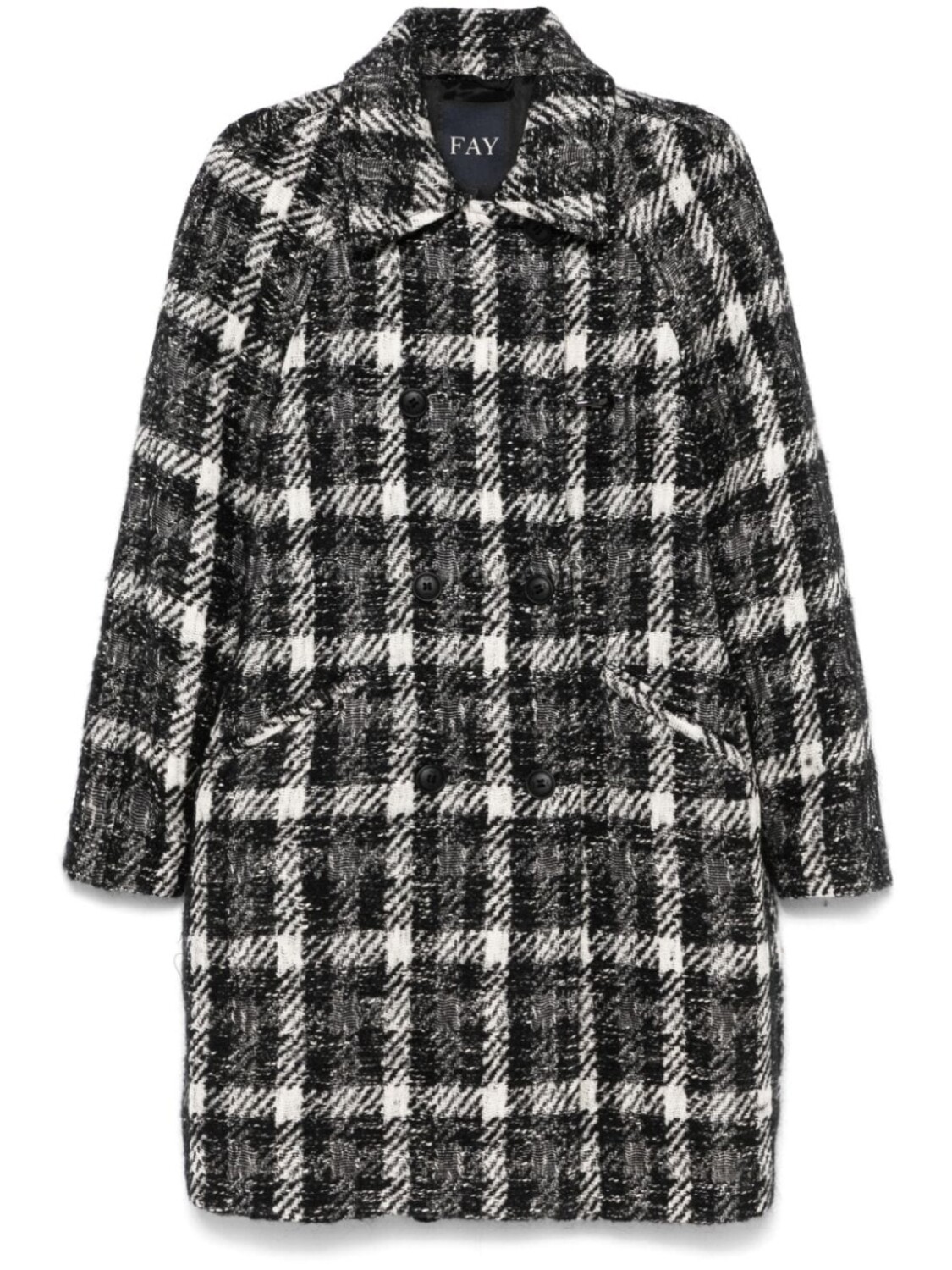 Двубортное пальто Fay, черный
Двубортное пальто Fay, черный