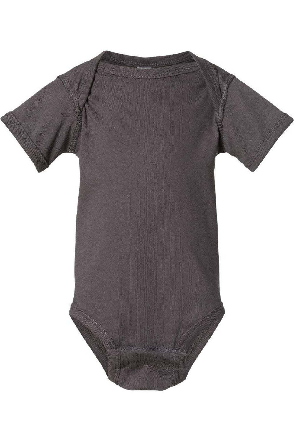 Кроличьи шкуры Детский тонкий джерси Боди Rabbit Skins, Charcoal
Кроличьи шкуры Детский тонкий джерси Боди Rabbit Skins, Charcoal