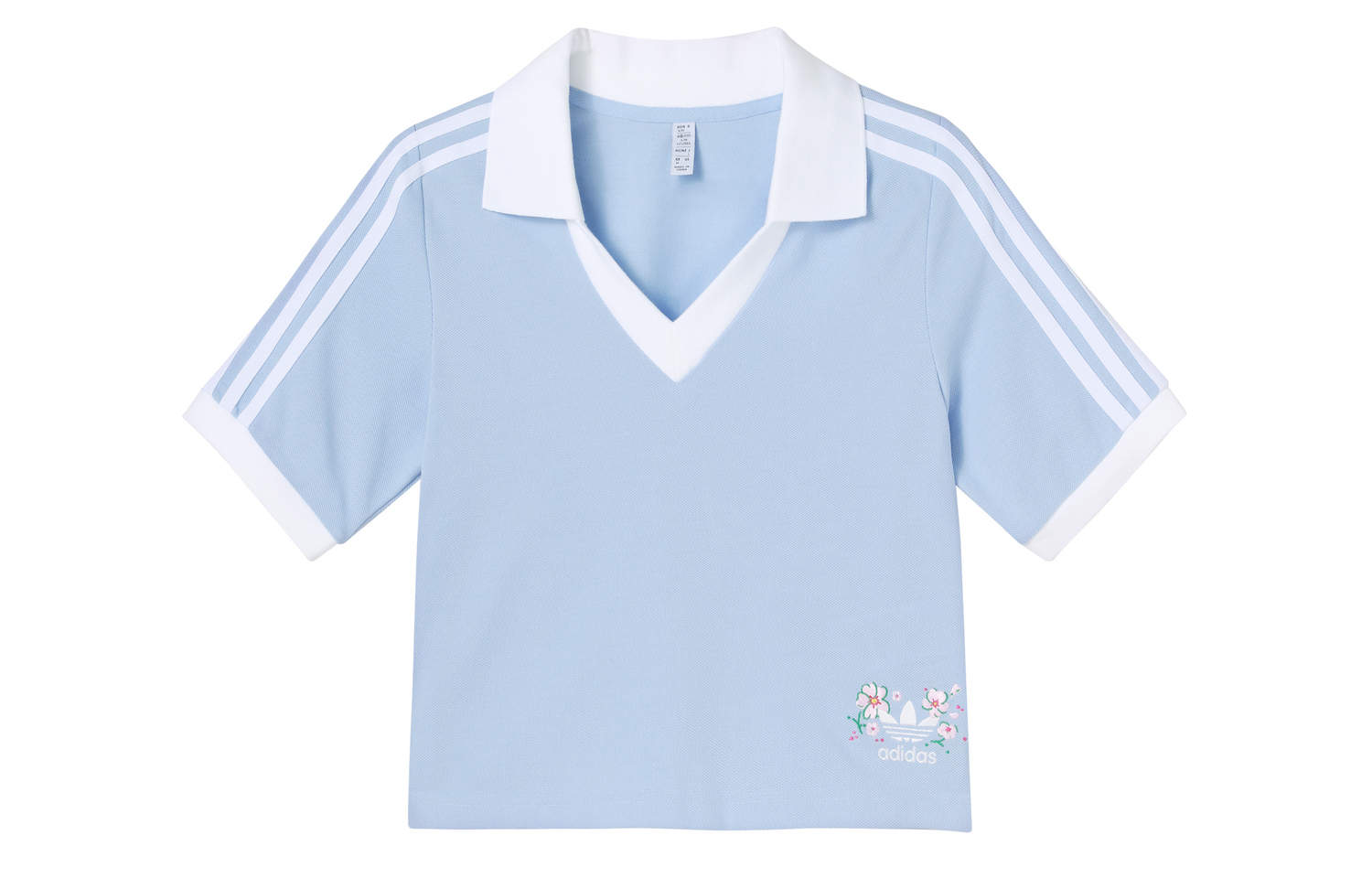 Adidas Originals Футболка с V-образным вырезом и цветочным принтом, светло-розовый голубой
Adidas Originals Футболка с V-образным вырезом и цветочным принтом, светло-розовый голубой