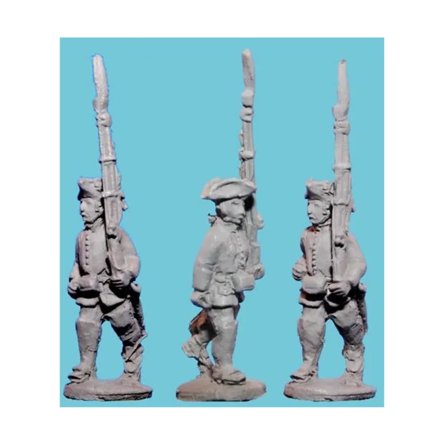 Корпус наблюдения Марширующая летняя форма мушкетеров, Age of Reason Miniatures - Seven Years War - Russian (15mm)
Корпус наблюдения Марширующая летняя форма мушкетеров, Age of Reason Miniatures - Seven Years War - Russian (15mm)