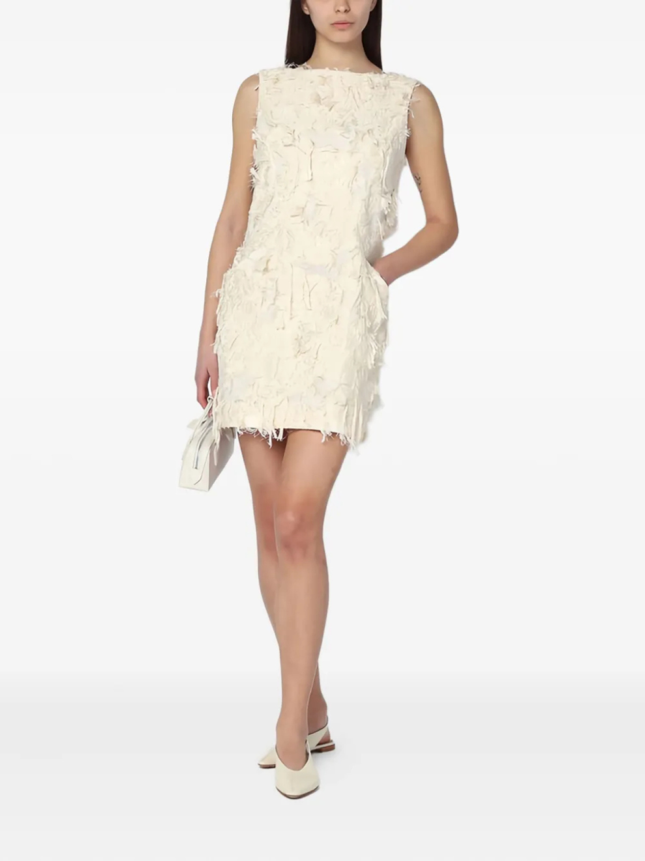 MARK KENLY DOMINO TAN платье мини без рукавов, белый
MARK KENLY DOMINO TAN платье мини без рукавов, белый