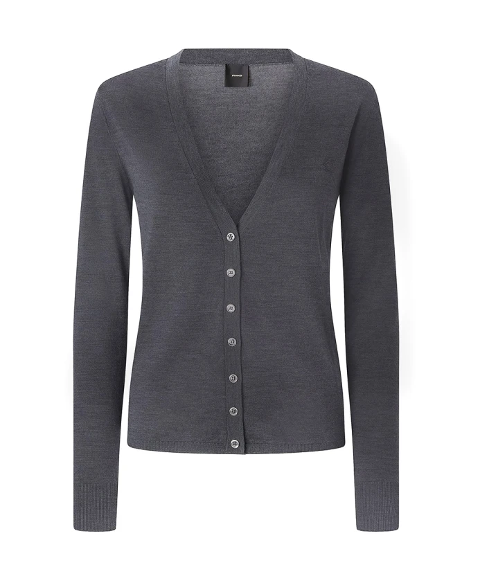 Серый шерстяной свитер осень-зима 2024 Pinko, серый
Серый шерстяной свитер осень-зима 2024 Pinko, серый