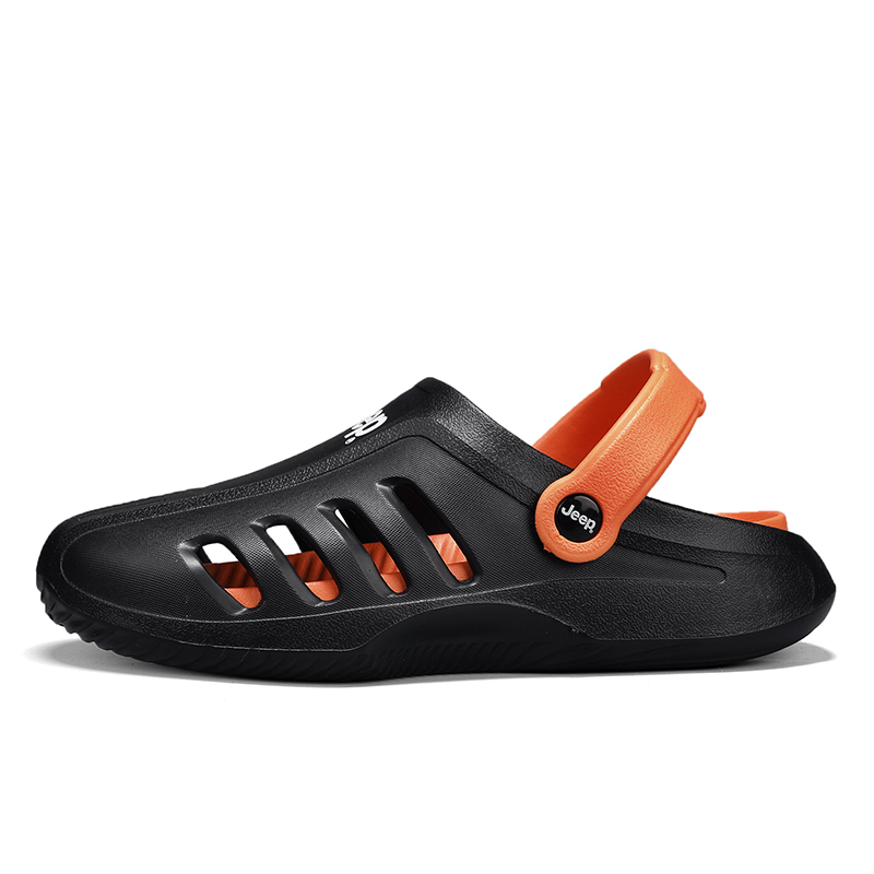 Клоги Unisex Jeep, черный оранжевый
Клоги Unisex Jeep, черный оранжевый