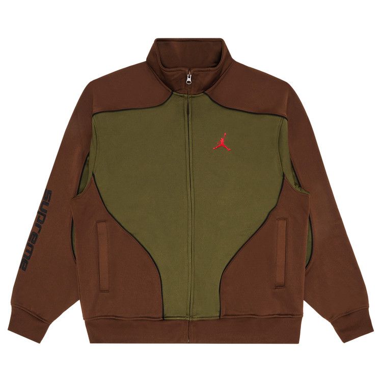 Спортивная куртка Supreme x Jordan Tricot Track Jacket, Olive
Спортивная куртка Supreme x Jordan Tricot Track Jacket, Olive