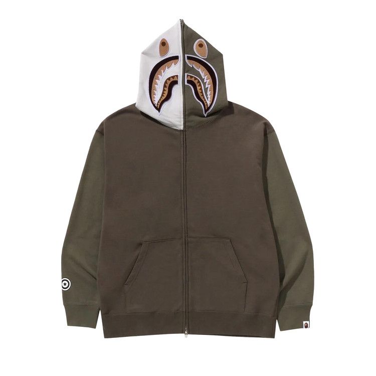 Худи BAPE Shark Full Zip Hoodie #2, Olive Drab
Худи BAPE Shark Full Zip Hoodie #2, Olive Drab