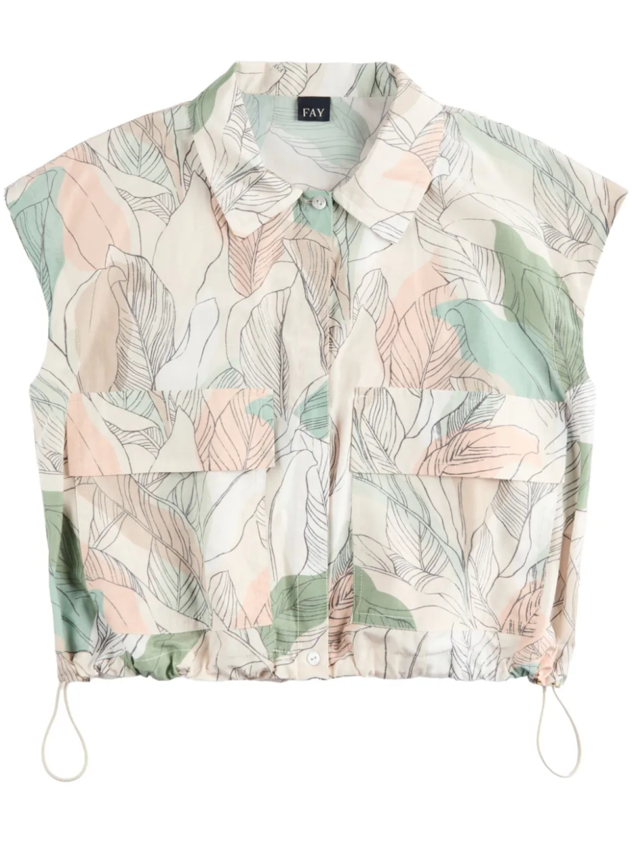 Fay укороченная рубашка, нейтральный
Fay укороченная рубашка, нейтральный