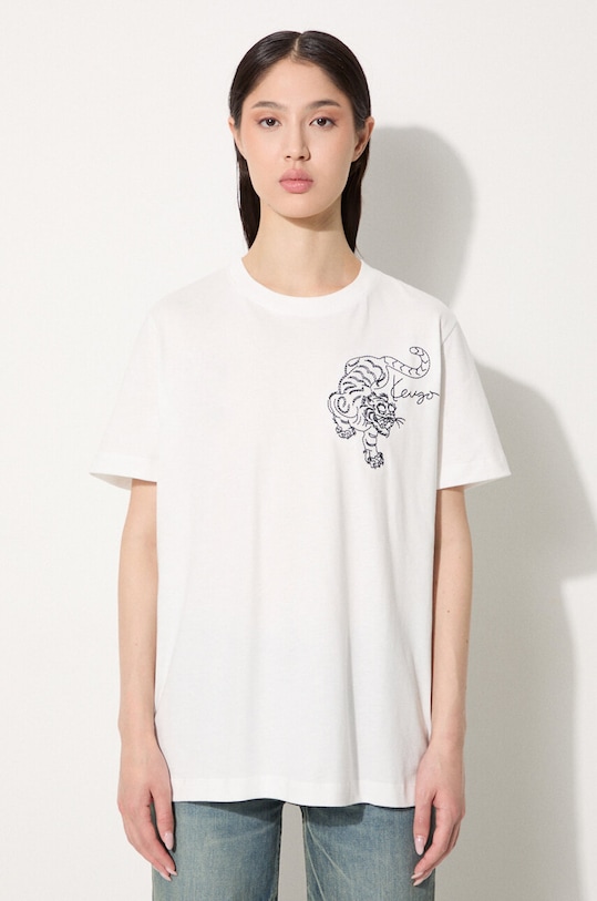 Футболка Gots Star Tiger Emb Loose cotton tshirt Kenzo, белый
Футболка Gots Star Tiger Emb Loose cotton tshirt Kenzo, белый