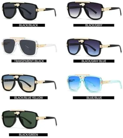 Модные солнцезащитные очки 2027 года для мужчин и женщин, в стиле ретро, винтаж, для вождения, классические очки с защитой от УФ-излучения UV400 MTZJH, C3
Модные солнцезащитные очки 2027 года для мужчин и женщин, в стиле ретро, винтаж, для вождения, классические очки с защитой от УФ-излучения UV400 MTZJH, C3