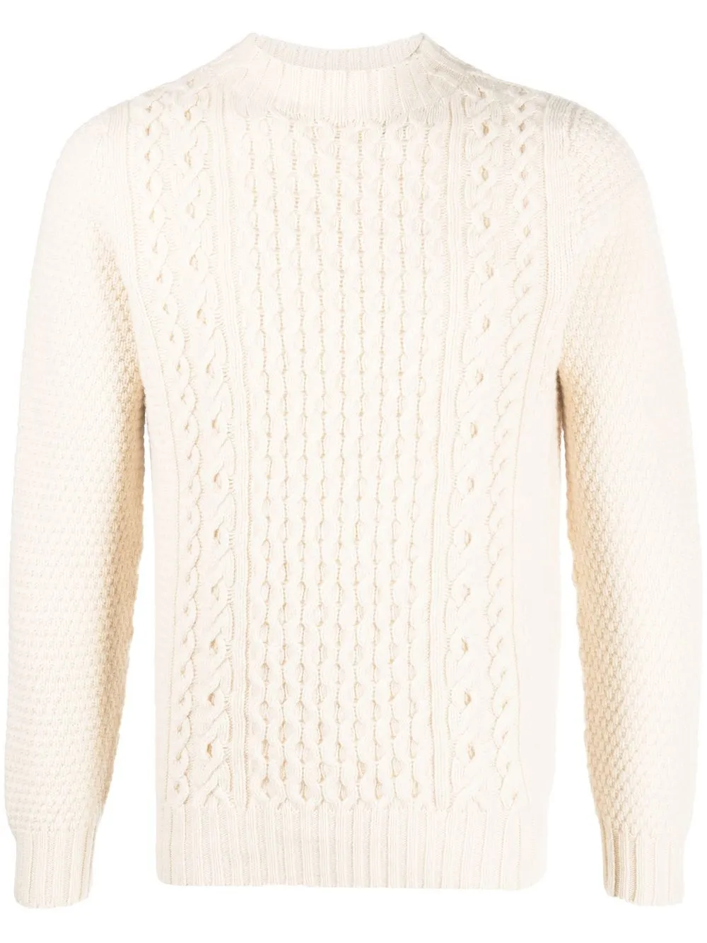 Джемпер фактурной вязки Drumohr, нейтральный
Джемпер фактурной вязки Drumohr, нейтральный