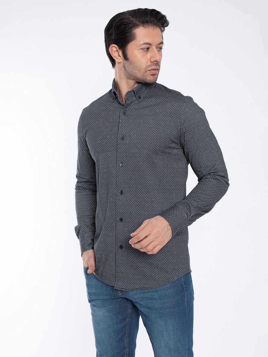 Рубашка обычного кроя на пуговицах By Diess Collection, морской синий
Рубашка обычного кроя на пуговицах By Diess Collection, морской синий