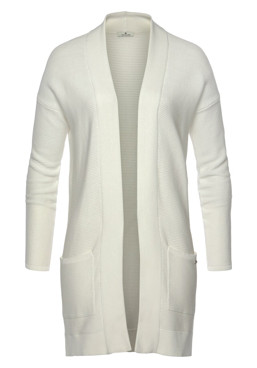 Вязаный кардиган TOM TAILOR, White
Вязаный кардиган TOM TAILOR, White
