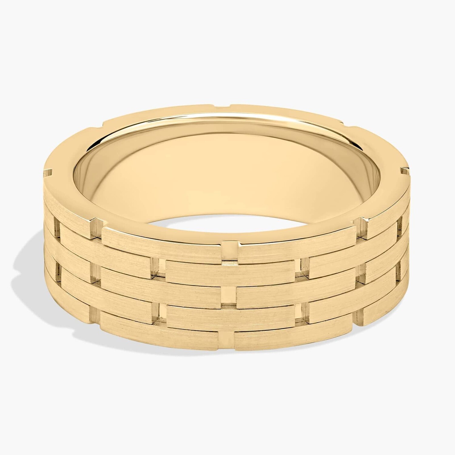 Архитектурное обручальное кольцо из 18-каратного желтого золота (7,5 мм) Blue Nile
Архитектурное обручальное кольцо из 18-каратного желтого золота (7,5 мм) Blue Nile