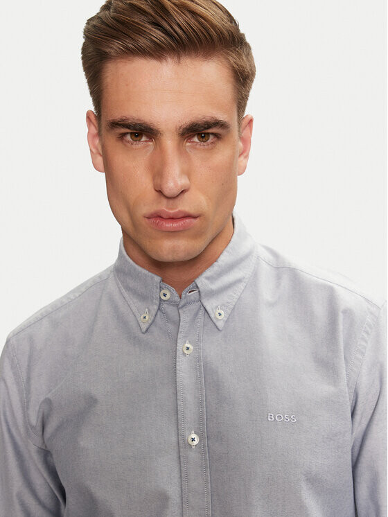 Рубашка узкого кроя Boss, синий
Рубашка узкого кроя Boss, синий
