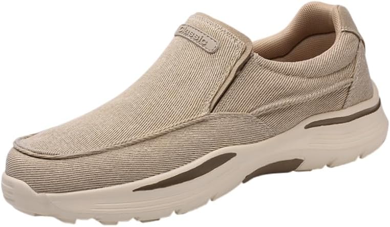 Мужские повседневные кроссовки большого размера из хлопкового материала с мягким и дышащим верхом, противоскользящей и износостойкой подошвой. Подходят для ходьбы и вождения Clolinde, хаки
Мужские повседневные кроссовки большого размера из хлопкового материала с мягким и дышащим верхом, противоскользящей и износостойкой подошвой. Подходят для ходьбы и вождения Clolinde, хаки